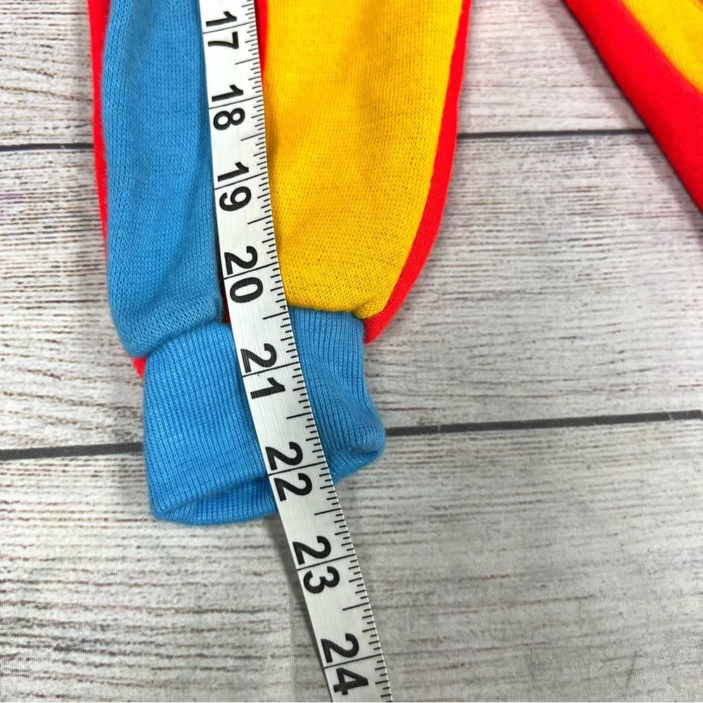 Vintage Shirtees Baby Colorblock Sleeper Size 12M 70s 80s Retro (Runs Small)